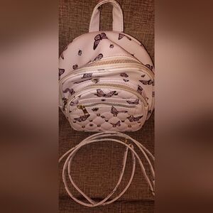 Under One Sky Light Pink Butterfly Sling Bag
